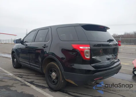 2014 Ford Utility Police Interceptor из США, поврежденный, VIN 1FM5K8AR5EGA28852
